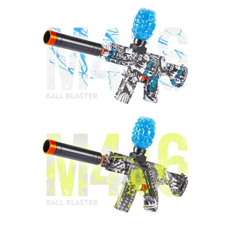 M416 Electric Blaster Gun Toys, Rechargeable Automatic Outdoor Toys for Team Family Activities, Perfect Gift(Bullets Excluded)